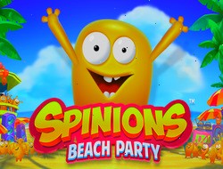 Игра Spinions Beach Party - веселые спиньоны приглашают тебя на незабываемую пляжную вечеринку